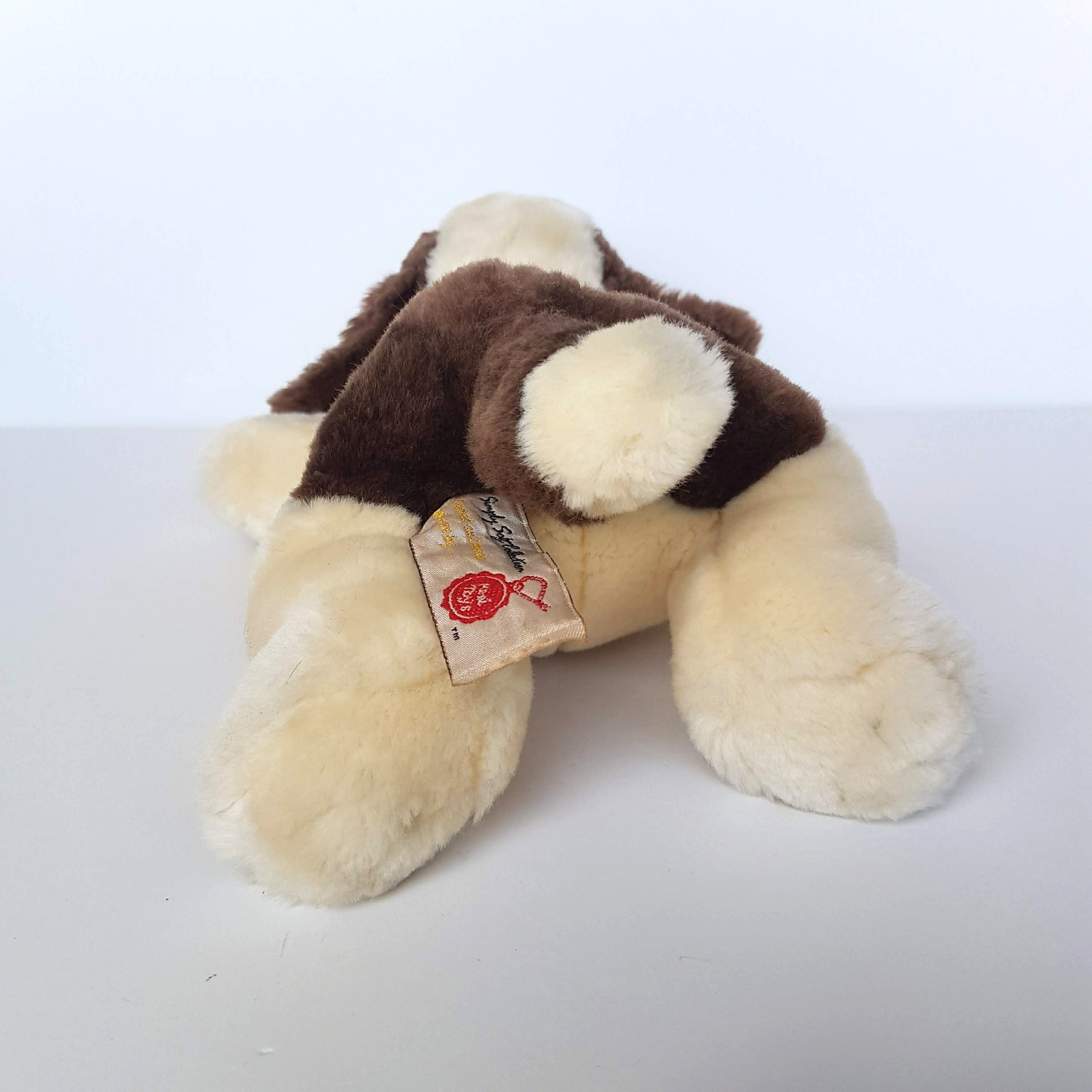 Keel SAINT BERNARD DOG Plush Puppy Laying 27cm Stuffed Animal Soft Toy Beanbag3
