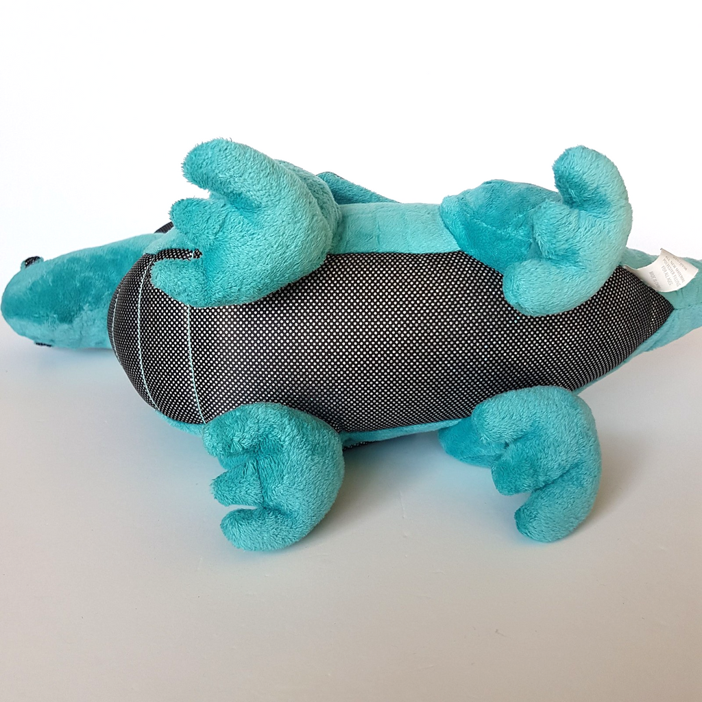 Target LARGE DINO DRAGON Plush Fantasy Stuffed Animal Soft Toy Blue Green Holo11
