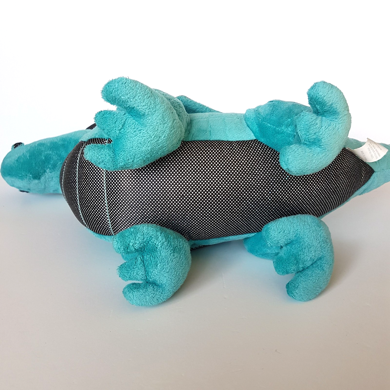Target LARGE DINO DRAGON Plush Fantasy Stuffed Animal Soft Toy Blue Green Holo11