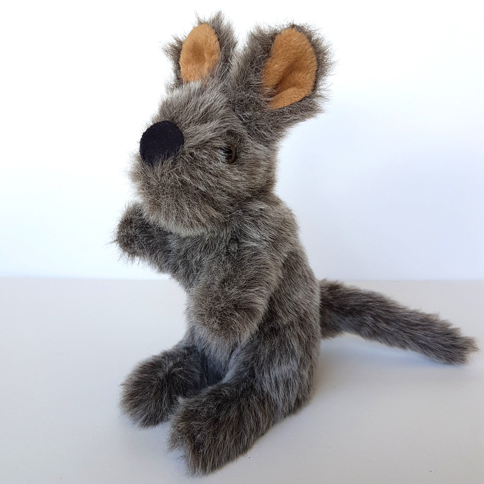 Secret Gully GREY KANGAROO Plush 22cm Soft Toy Stuffed Animal Aussie Native Cute1
