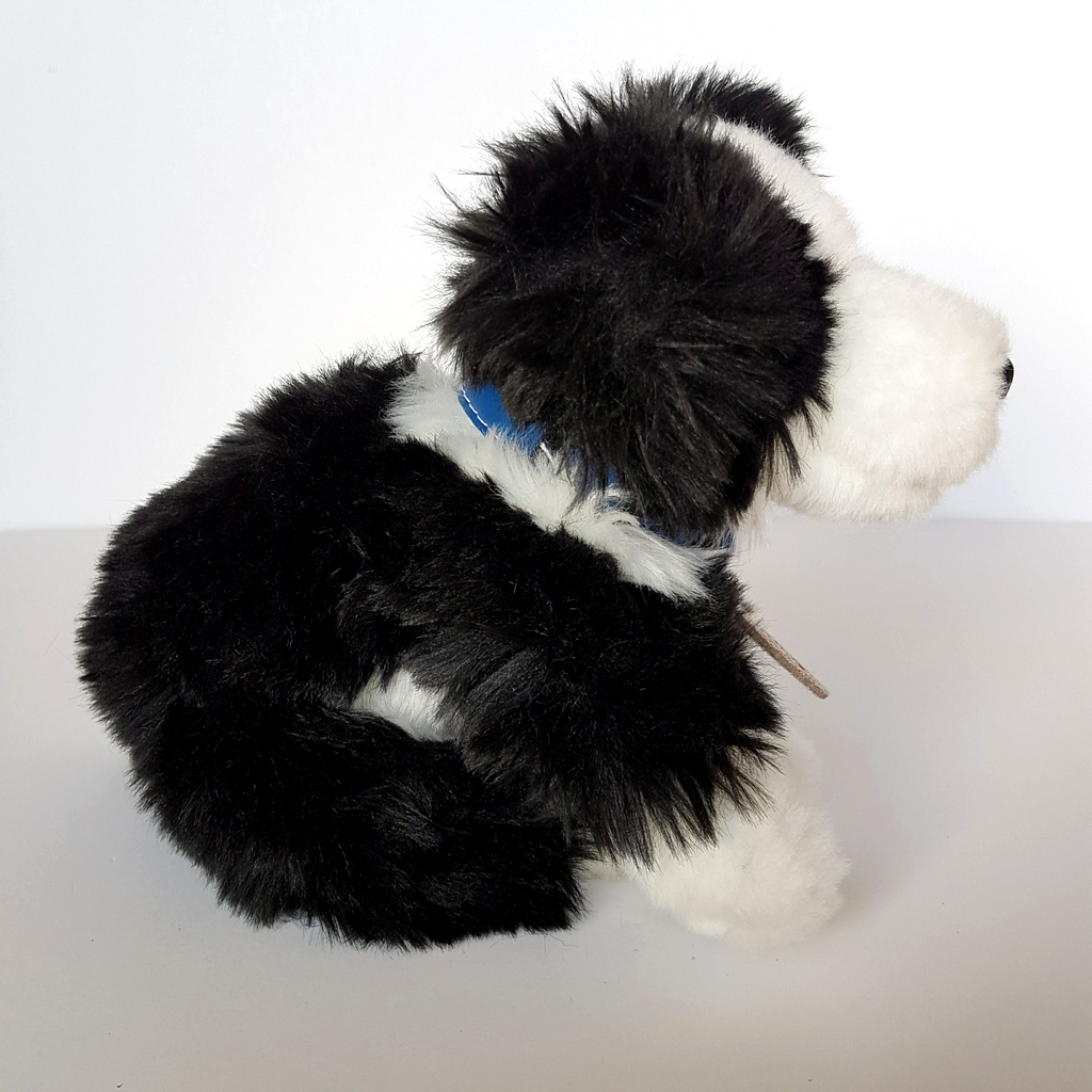 Keel Toys JESS BORDER COLLIE Dog Puppy Plush Soft Toy Stuffed Animal Black White6