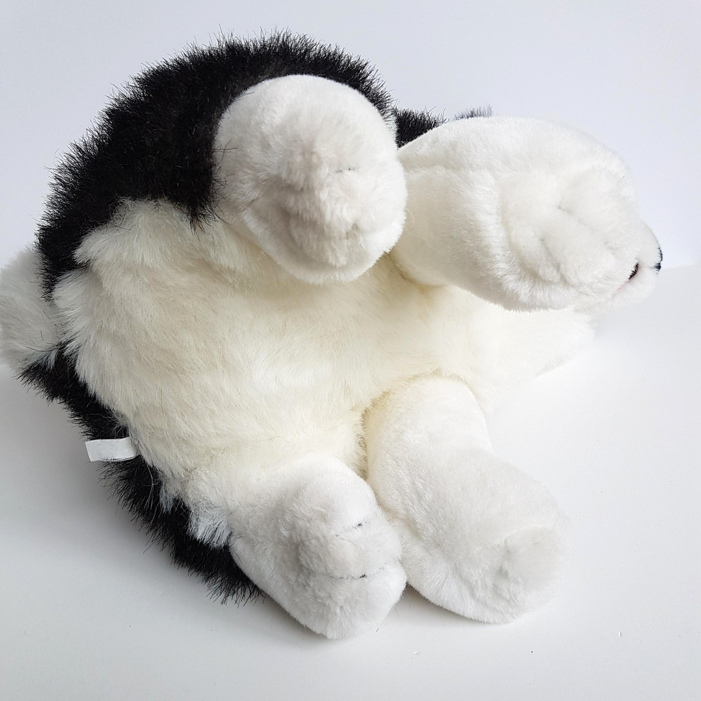 HUSKY DOG Puppy Plush Stuffed Animal 38cm Soft Toy Pet Blue Eyes Sitting Pet10
