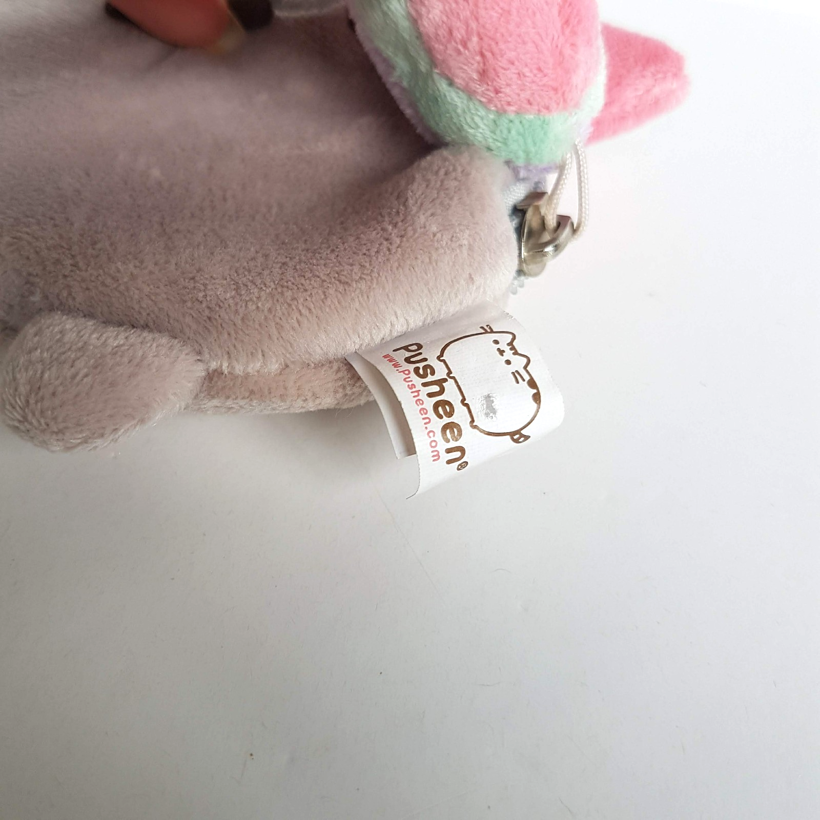 Gund Pusheen PUSHEENICORN COIN PURSE Cat Plush 16cm Soft Toy Stuffed Animal3