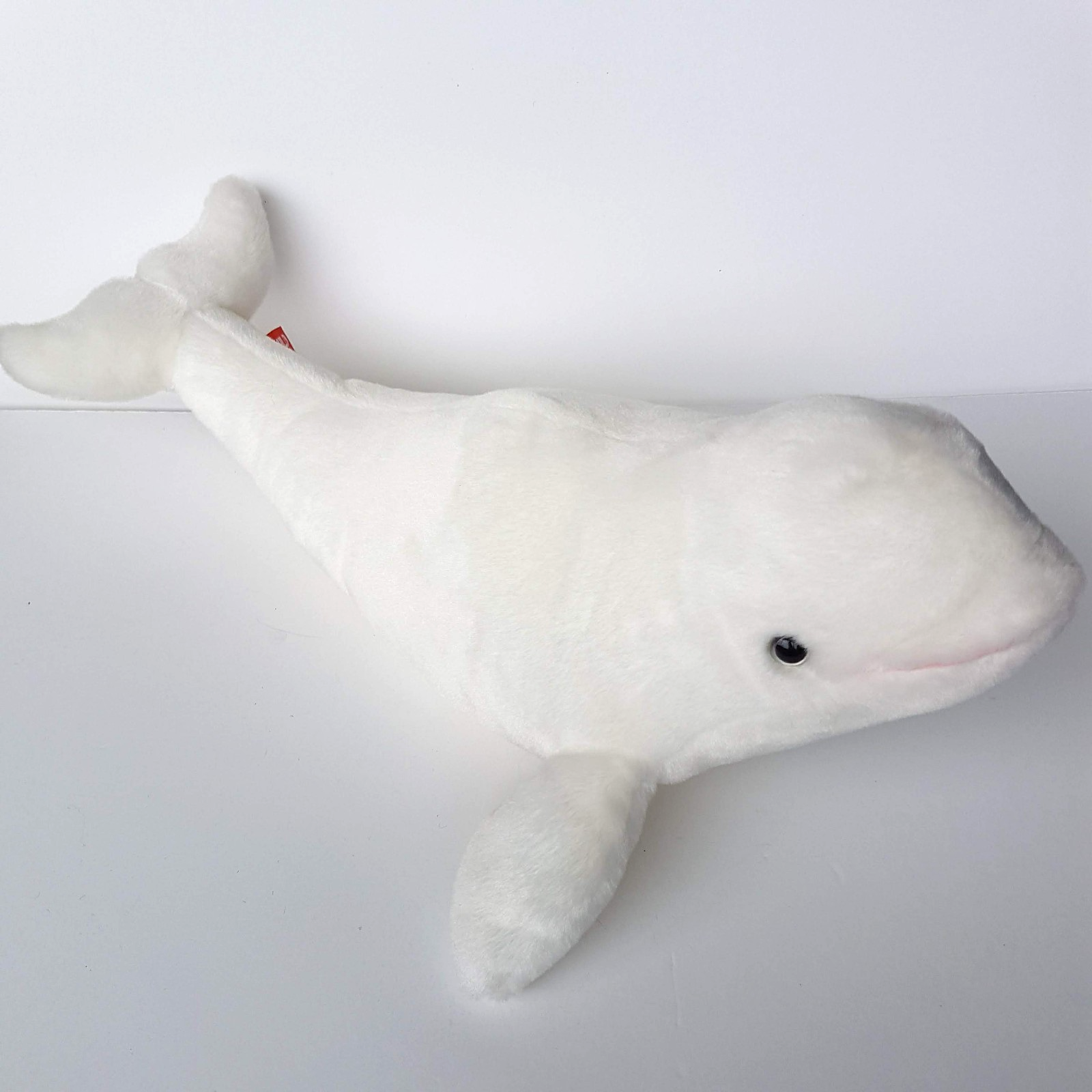 Wild Republic Mini Cuddlekins WHITE BELUGA WHALE 38cm Stuffed Animal Soft Toy6