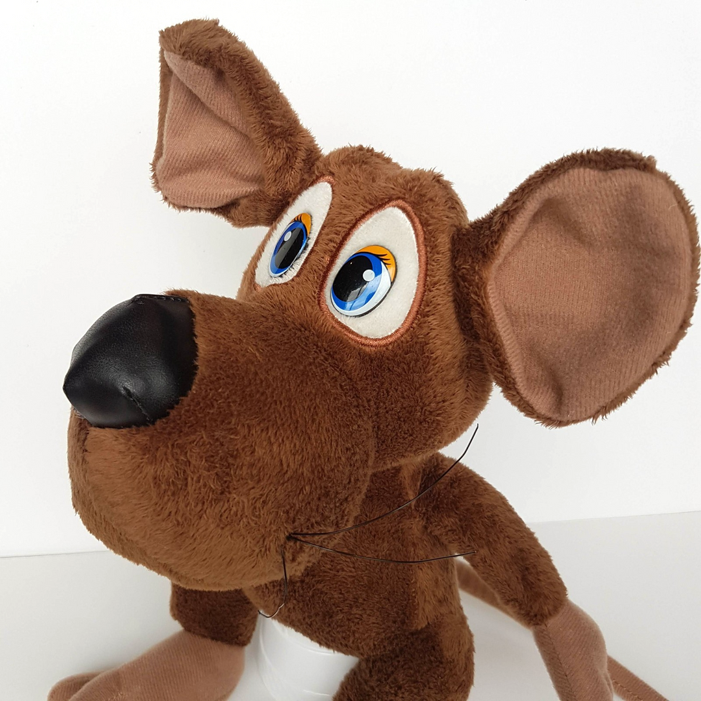 I Fish Tackle RAT MASCOT Tackle World 30cm Plush Soft Toy Stuffed Animal Rodent1