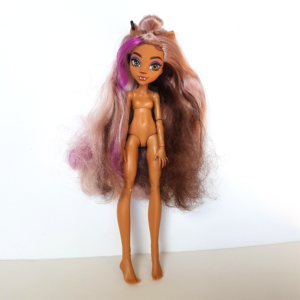 Monster High FABOOLOUS FRIENDS CLAWDEEN Wolf Doll 2021 Mattel Fashion Naked Toy4