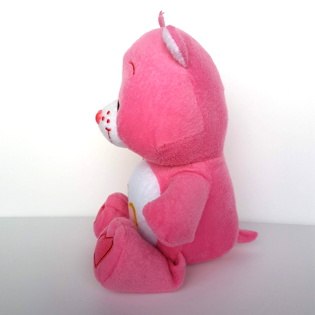 Care Bears LOVE A LOT BEAR 2013 Pink Hearts 27cm Stuffed Animal Soft Toy Pink2