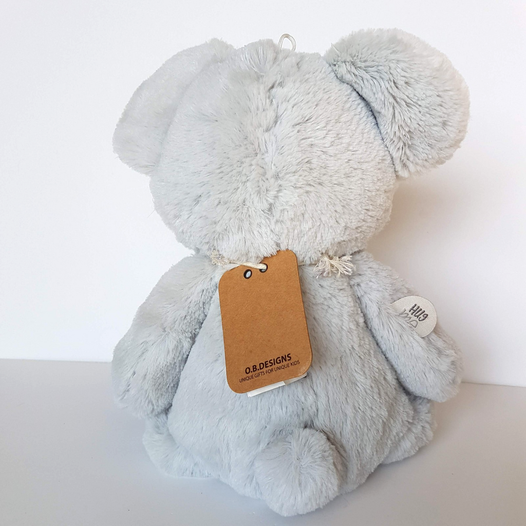 KELLY KOALA Plush OB Designs Grey Baby Lovey Comforter Soft Toy Stuffed Animal4