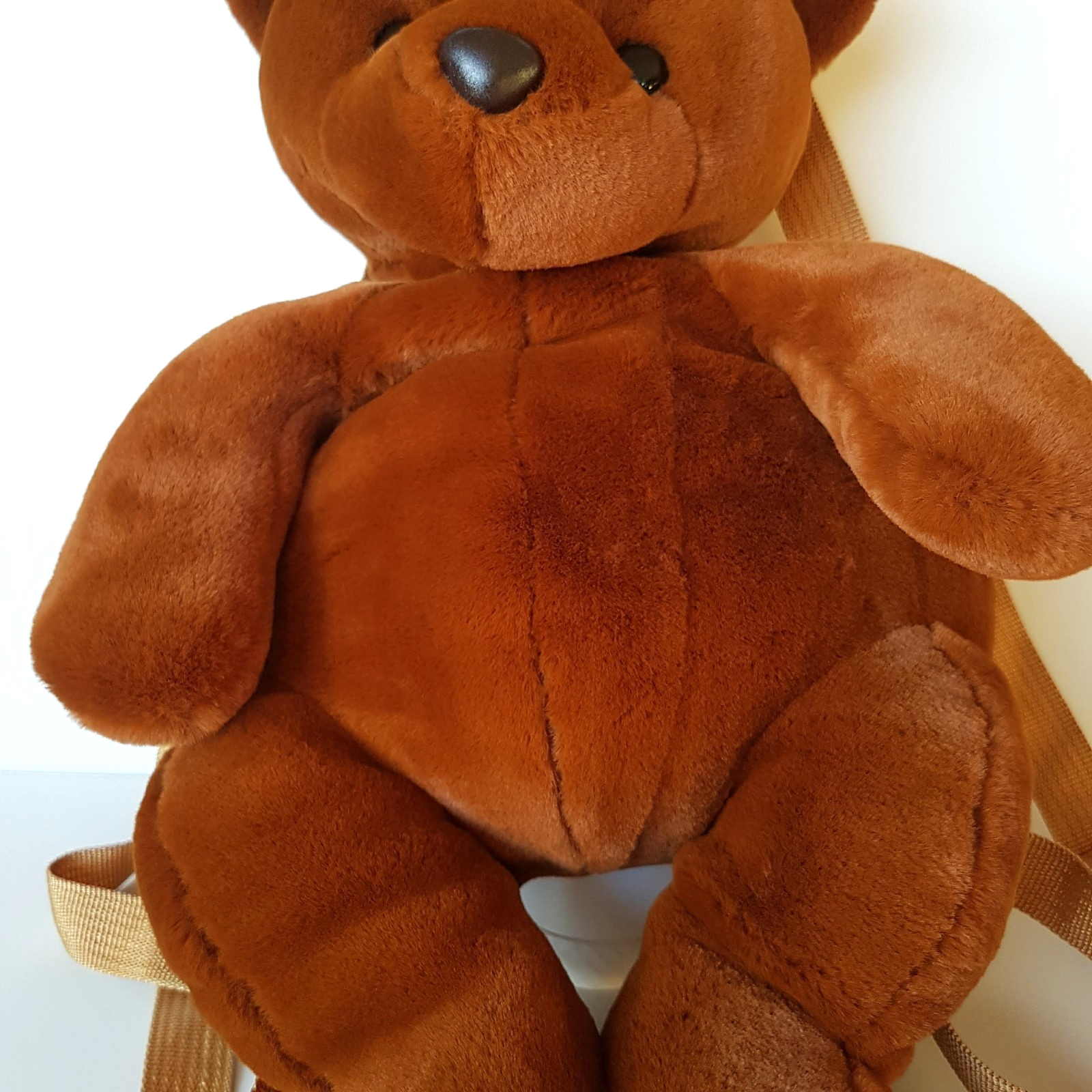 TEDDY BEAR PLUSH BACKPACK Adult Kids 43cm Soft Toy Bag Cuddly Adjustable Animal2