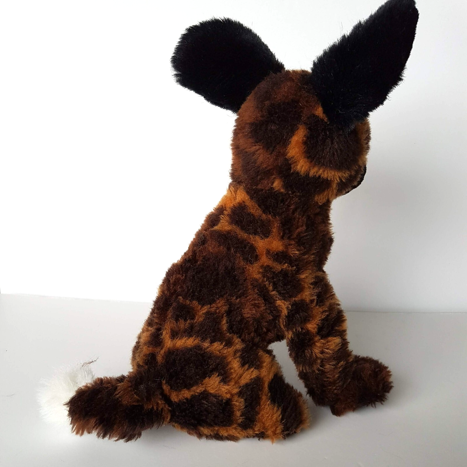 AFRICAN WILD DOG Plush PAINTED WOLF Hyena  27cm Stuffed Animal Soft Toy Safari3