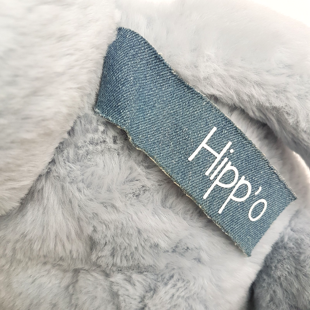 Histoire d'Ours BLUE HIPPO Plush 30cm Stuffed Animal Denim Hipp'o Sleep Soft Toy6