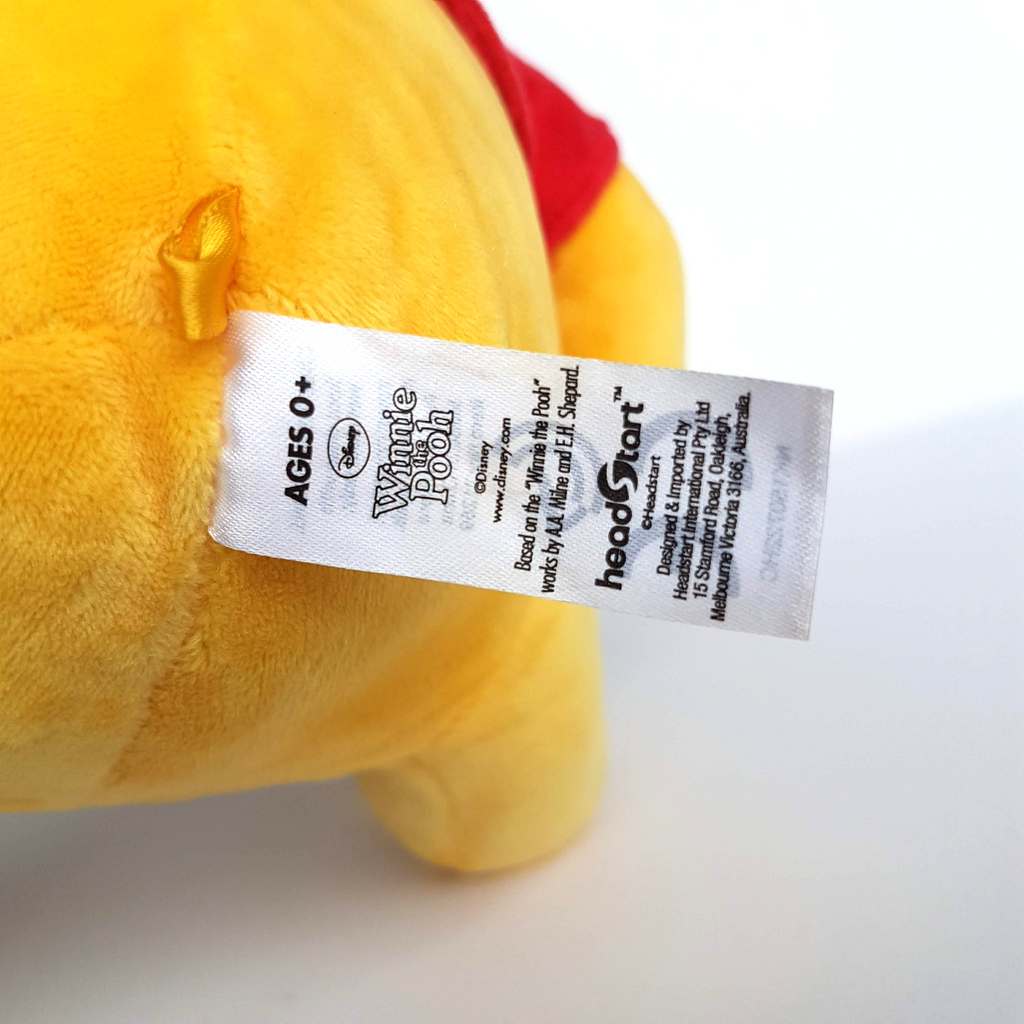 Disney WINNIE THE POOH Baby Plush 26cm Soft Toy Lovey Sleep Stuffed Animal Cute6
