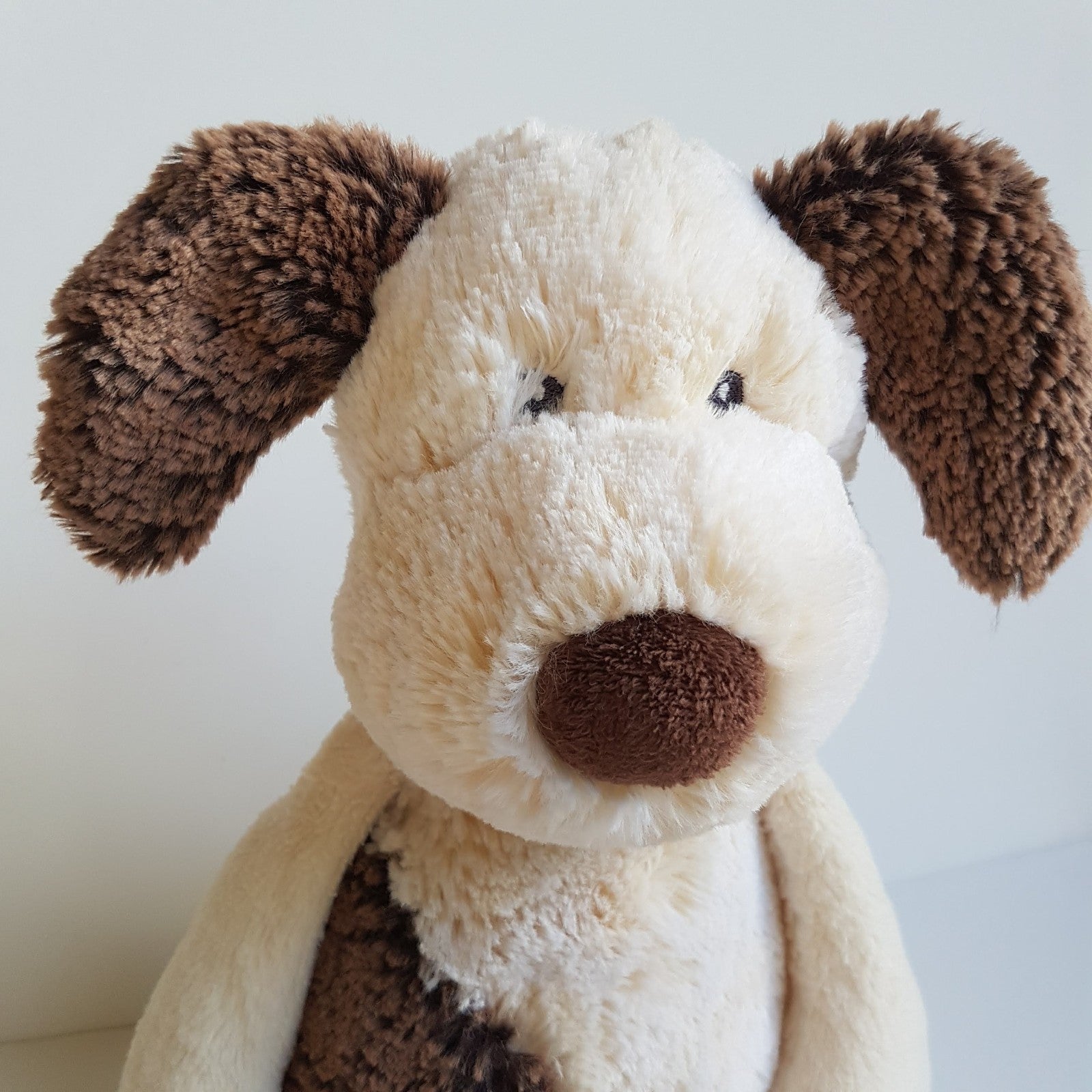 Korimco PATCH DOG Plush Puppy Pets 40cm Soft Toy Stuffed Animal Cuddly Floppy3