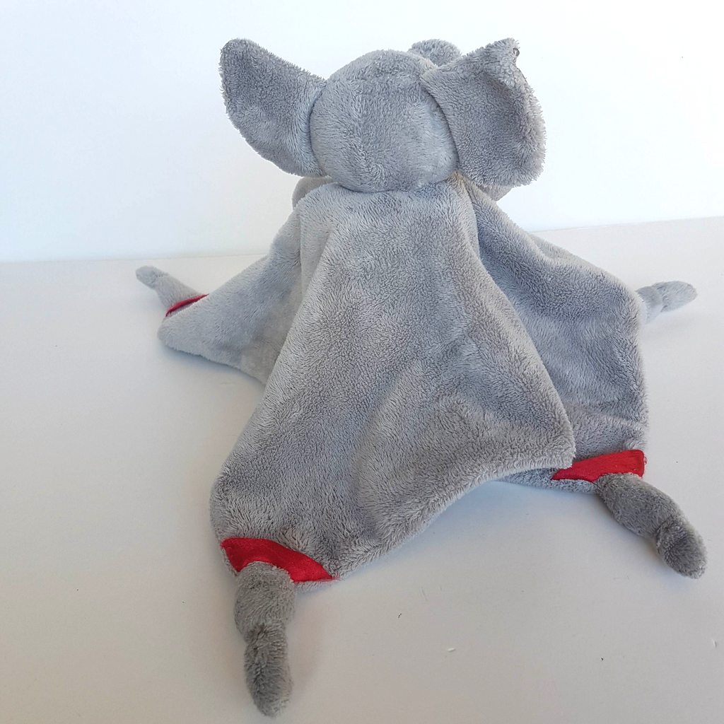 Save Our Sleep GREY ELEPHANT Lovey Plush Security Comforter Sleep Baby Soft Toy8