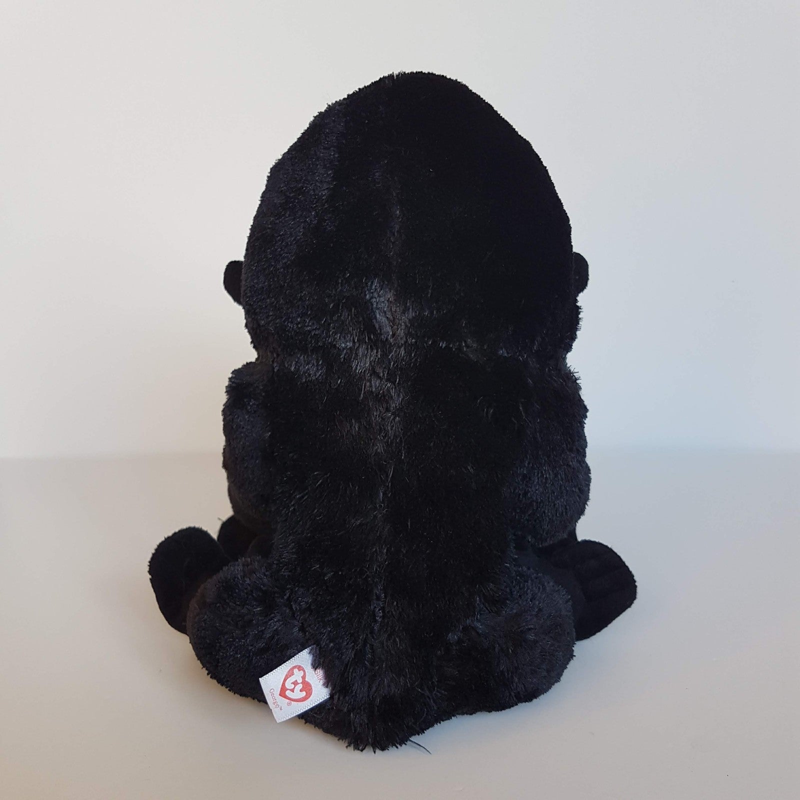 TY SILK Beanie GEORGE GORILLA Medium 23cm Black Monkey Soft Toy Stuffed Animal5