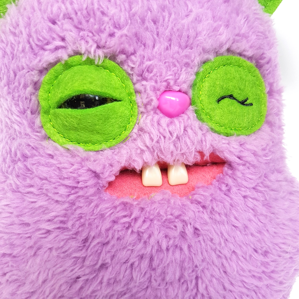 Fuggler LIMITED EDITION RABID RABBIT Funny Ugly Monster Plush Toy Rare Purple5