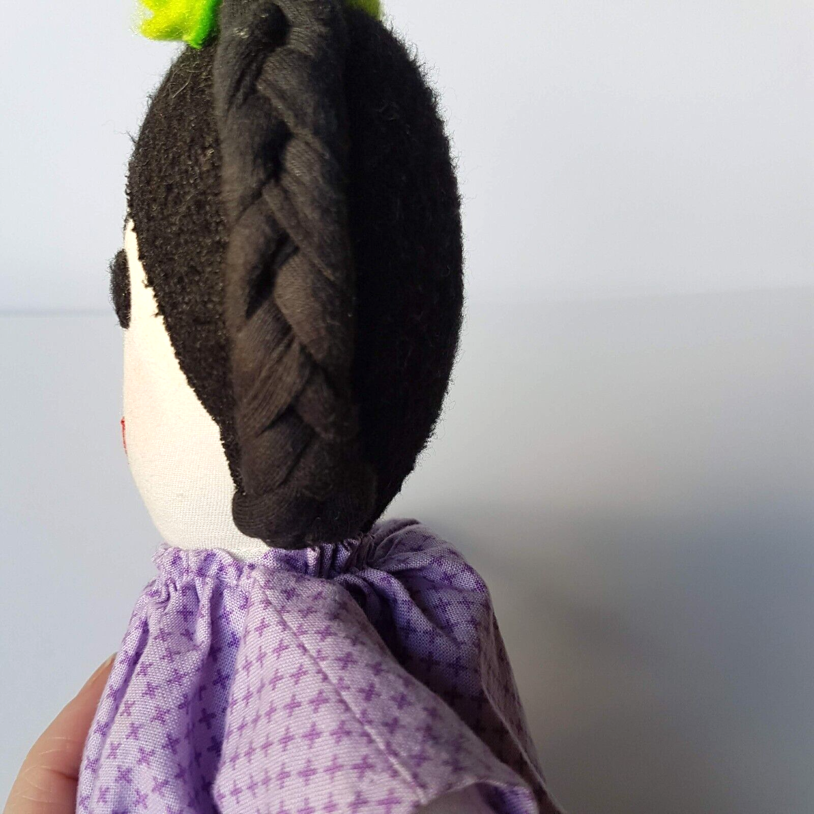 Handmade FRIDA KHALO INSPIRED Doll 41cm Mexican Fabric Artist Soft Toy Felting11