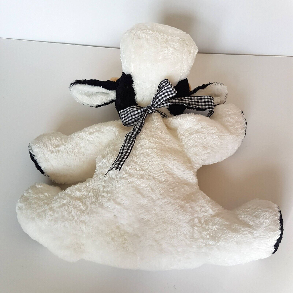 David Jones FLOPPY COW Plush Black White Stuffed Animal Farm Cuddly Soft Toy9
