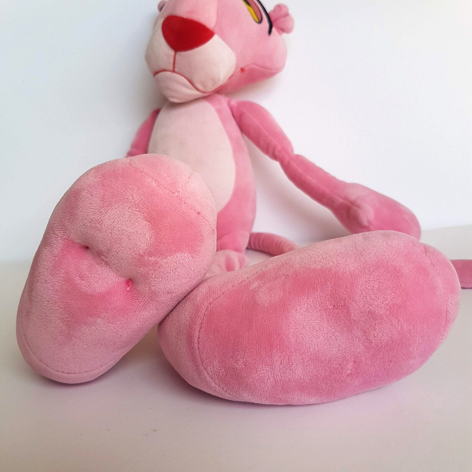 Miniso PINK PANTHER Plush 55cm Cat Stuffed Animal Cartoon Floppy Soft Toy 20178