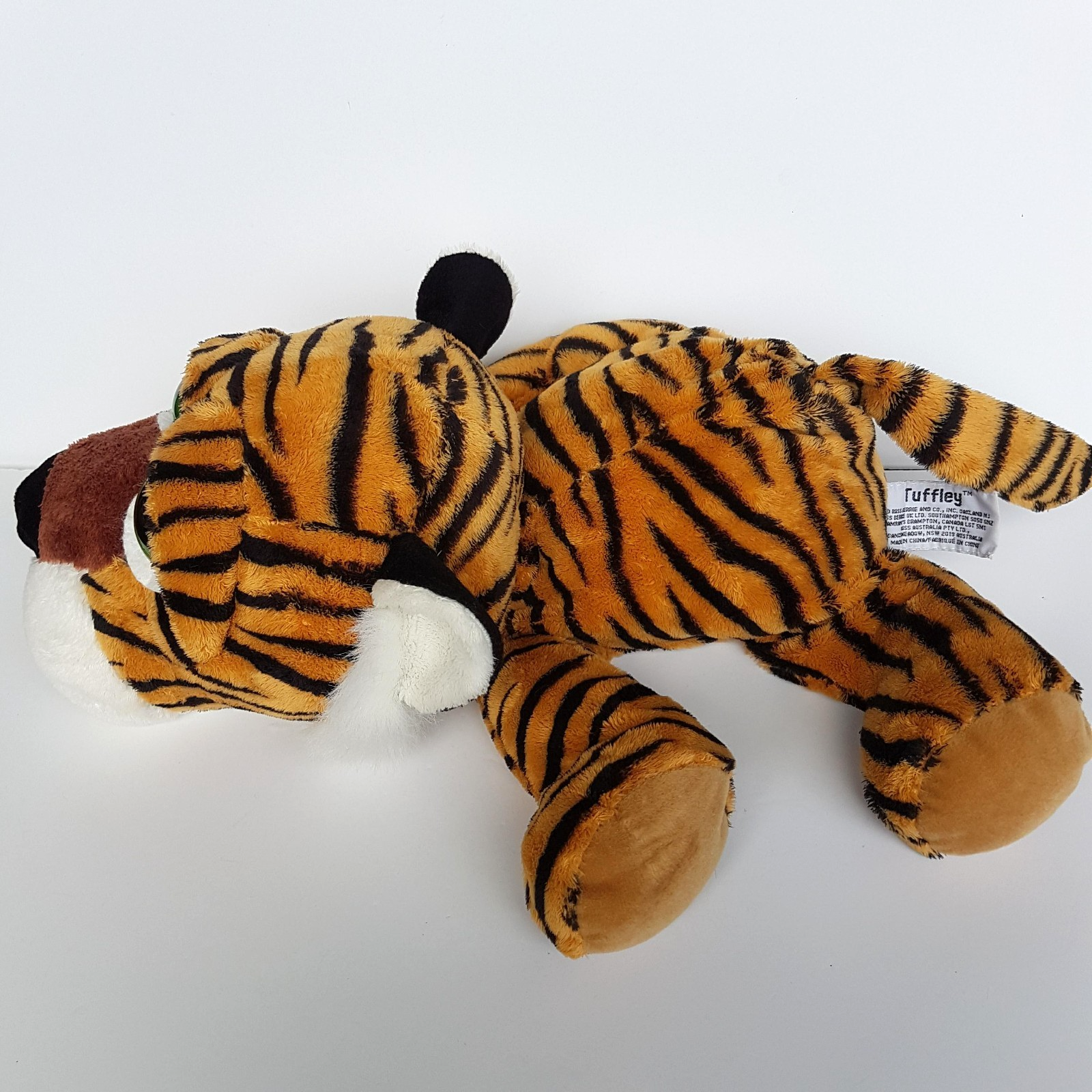 Russ LARGE TUFFLEY TIGER Lil' Peepers 36cm Big Eye Soft Toy Plush Stuffed Animal3