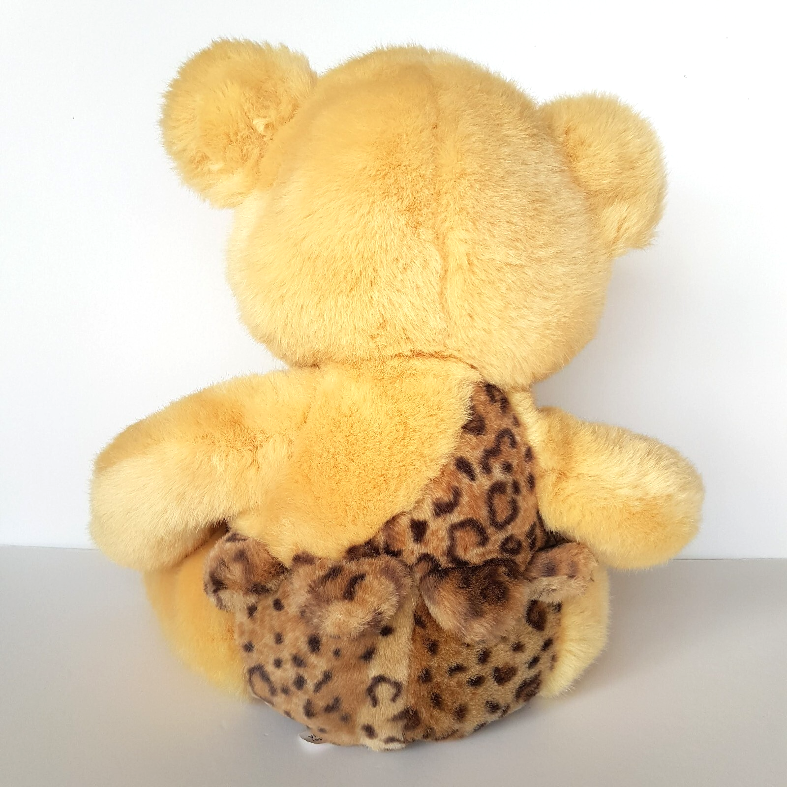 CAVEMAN Teddy Bear 33cm Plush Cuddly Stuffed Animal Soft Toy Clothes Leopard9