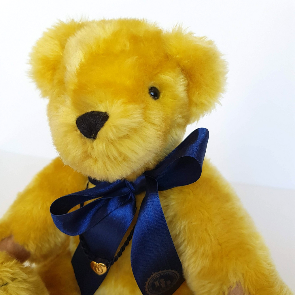 Bradford Exchange Exclusive BALDWIN BEARS Rare BGE Teddy JOINTED Heart Soft Toy2