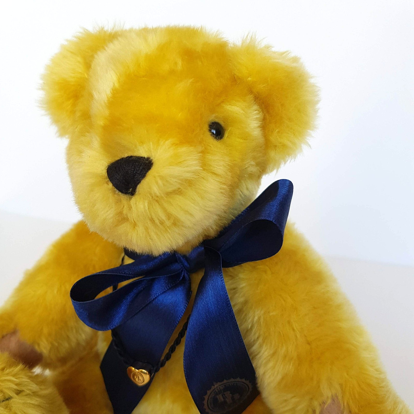 Bradford Exchange Exclusive BALDWIN BEARS Rare BGE Teddy JOINTED Heart Soft Toy2