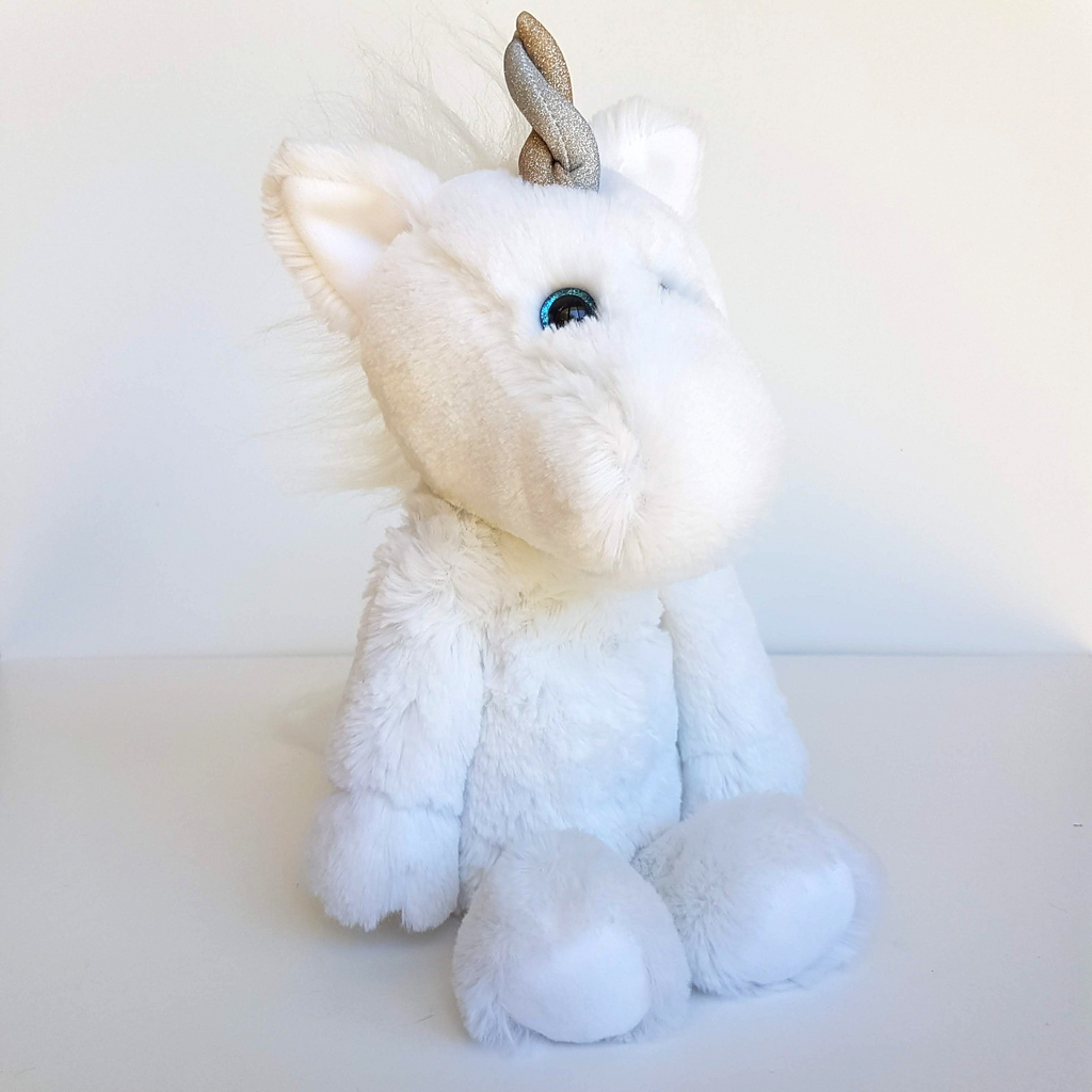 TY AGNUS UNICORN Plush 38cm Floppy Soft Toy Stuffed Magical Animal Medium Cuddly0