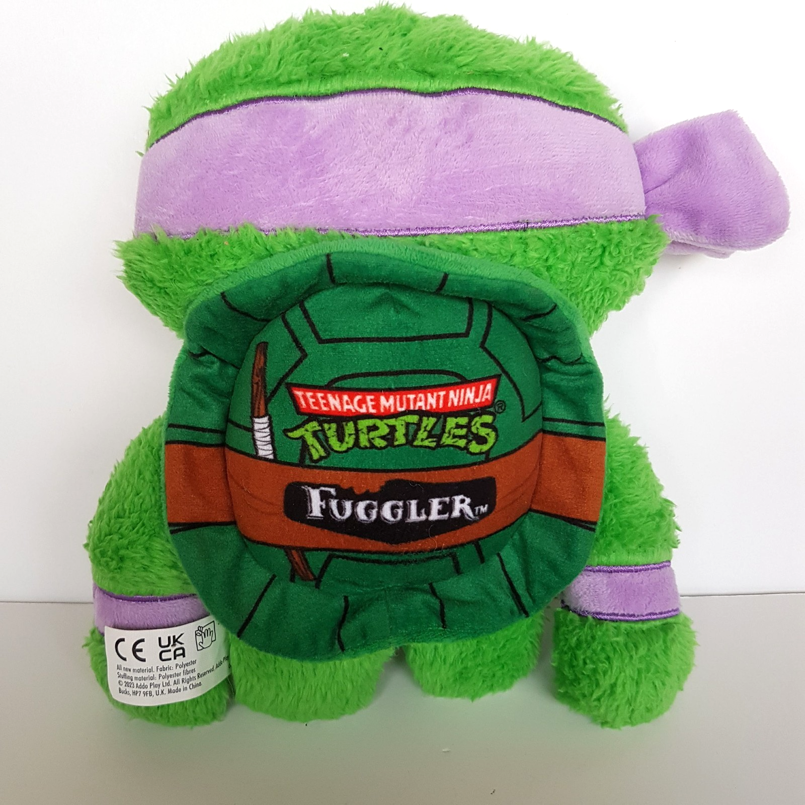 Fuggler TEENAGE MUTANT NINJA TURLE DONATELLO Funny Ugly Monster Plush TMNT Toy6