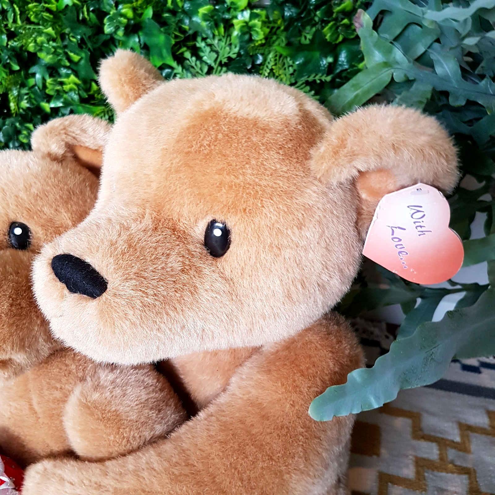 Valentines CUDDLE TEDDY BEARS Plush Heart Love Toy 47cm Soft Toy Stuffed Animal1