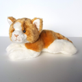 Cuddly Critters GINGER CAT Kitten Plush Stuffed Animal Soft Toy 24cm long Cuddly0