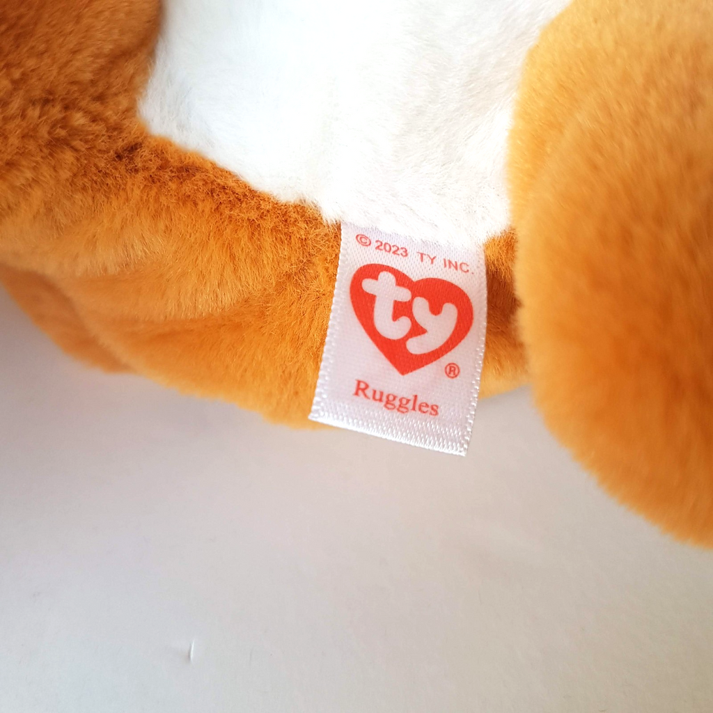 TY Beanie Bellies PUPPY DOG Ruggles Ranger 22cm Soft Toy Plush Stuffed Animal11