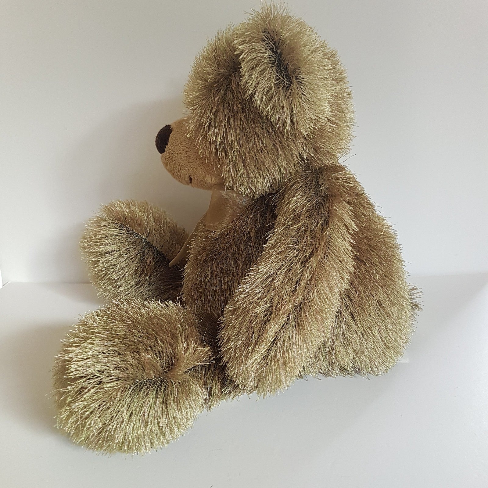 Baby Touch SHAGGY TEDDY BEAR 45cm Plush Soft Toy Floppy Stuffed Animal Cuddly7