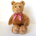 RARE Russ BENTLEY Teddy Bear Plush 55cm Vintage Stuffed Animal Soft Toy Floppy0