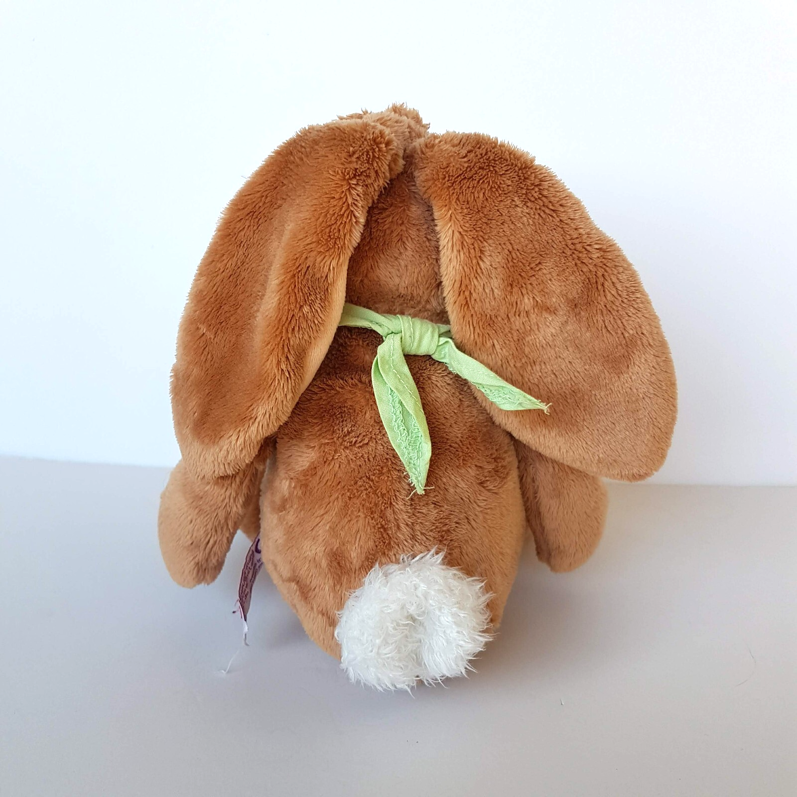 Rare NICI SCRUFFY RABBIT Plush Stuffed Animal Teeth Whiskers Soft Toy Cute Scarf5