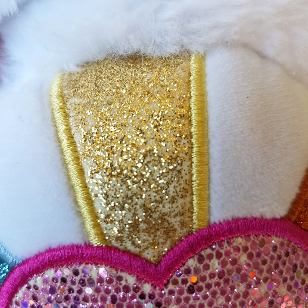 Care Bear HOPEFUL HEART Collector's Edition 2022 36cm Crystal Nose White Glitter15