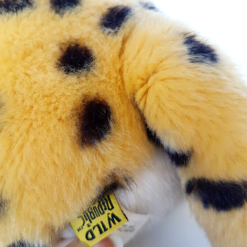 Wild Republic CHEETAH WILD CAT Plush 23cm Soft Toy Stuffed Animal Safari Zoo Pet8