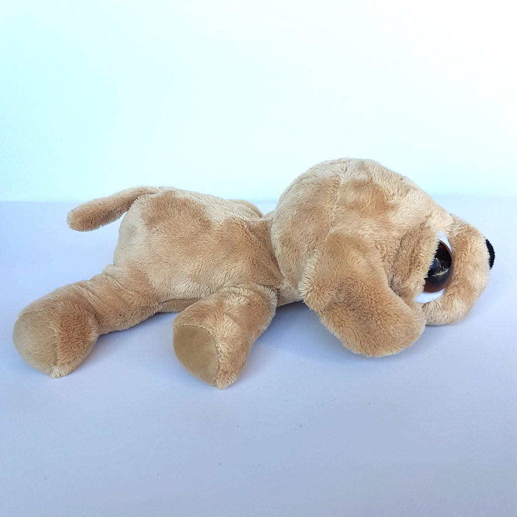 Russ DOG BARNEY Plush Lil' Peepers Big Eyes 27cm Stuffed Animal Floppy Soft Toy5