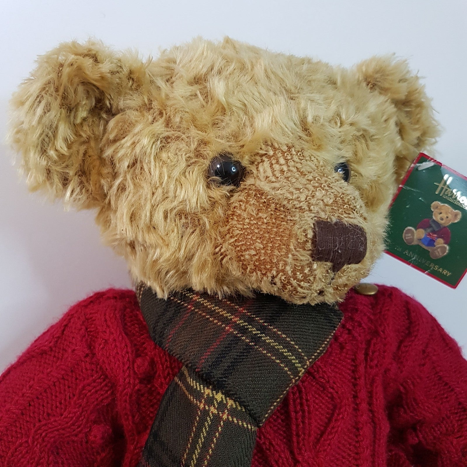 Harrods TEDDY BEAR 20th ANNIVERSARY 2005 Large Collectible Stuffed Animal Toy4