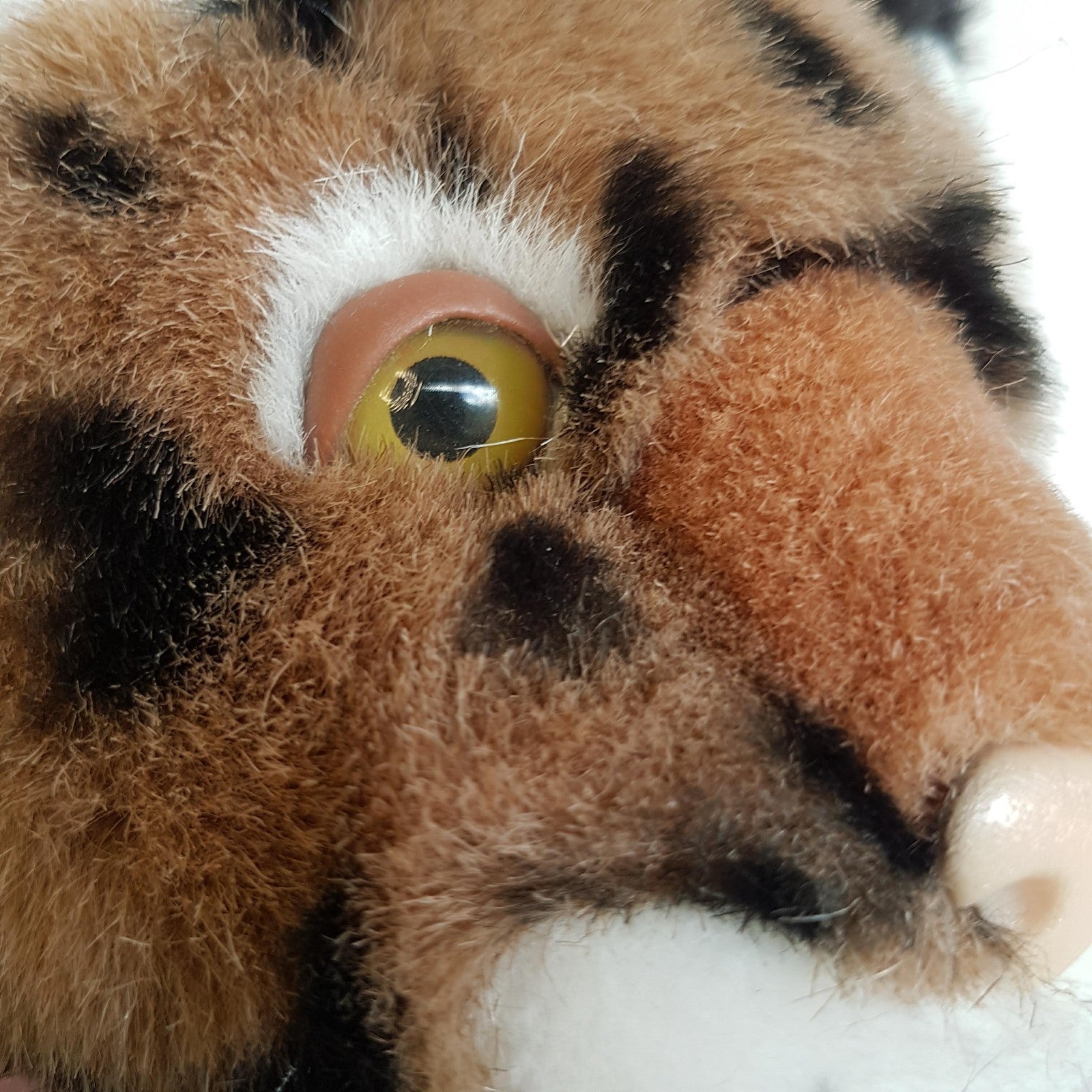 RARE Vintage CHEETAH LEOPARD WILD CAT CUB Plush Soft Toy Stuffed Animal Jungle11
