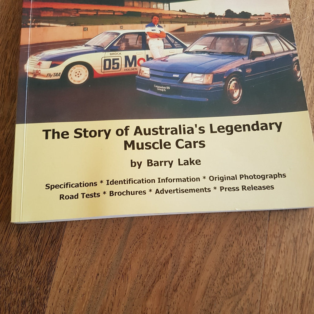 Peter BROCK COMMODORE PB Book Barry Lake Muscle Car Bathurst Holden Racing HDT1