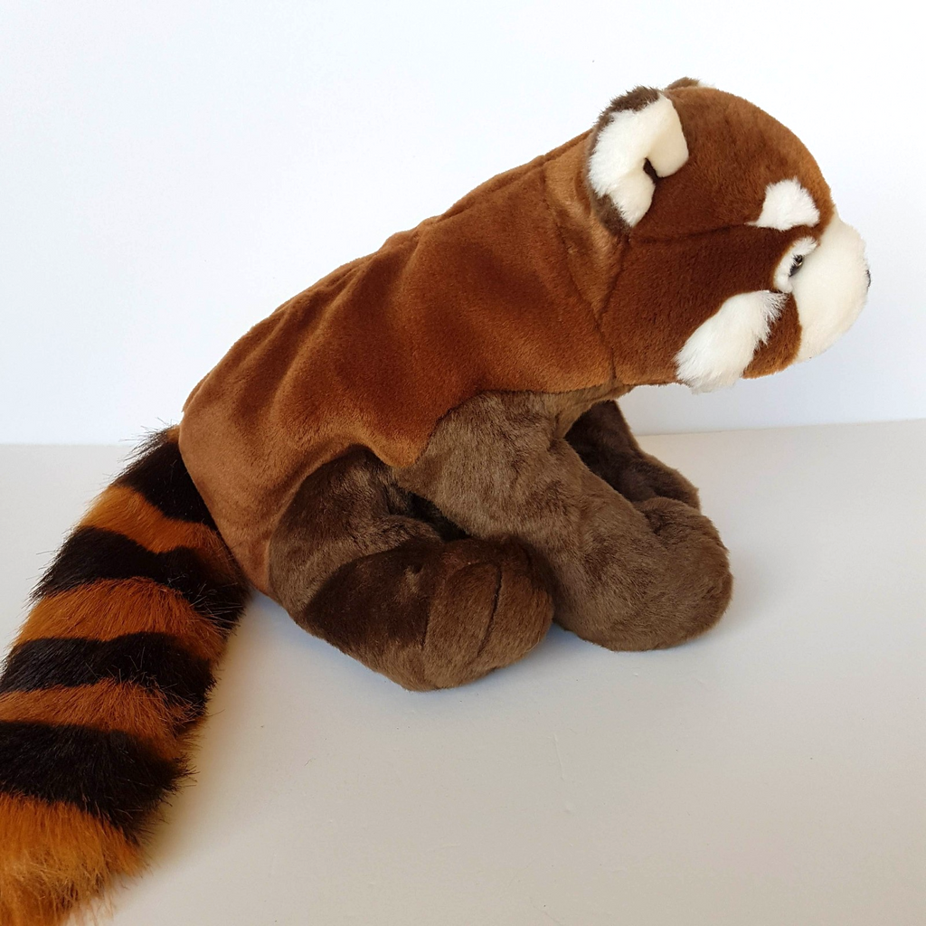 Cuddlekins RED PANDA Plush 28cm Stuffed Animal 2007 Jungle Soft Toy Super Soft4