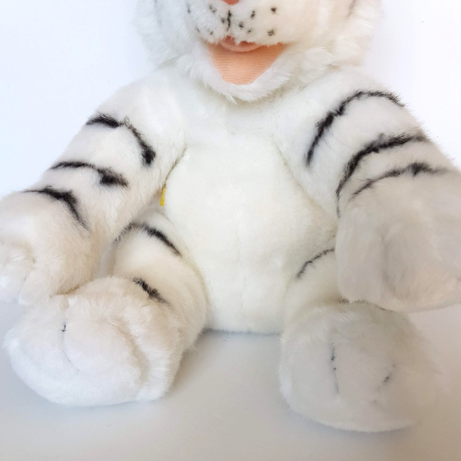 Build A Bear SIBERIAN WHITE TIGER Plush 2012 BAB Retired Stuffed Animal Soft Toy3