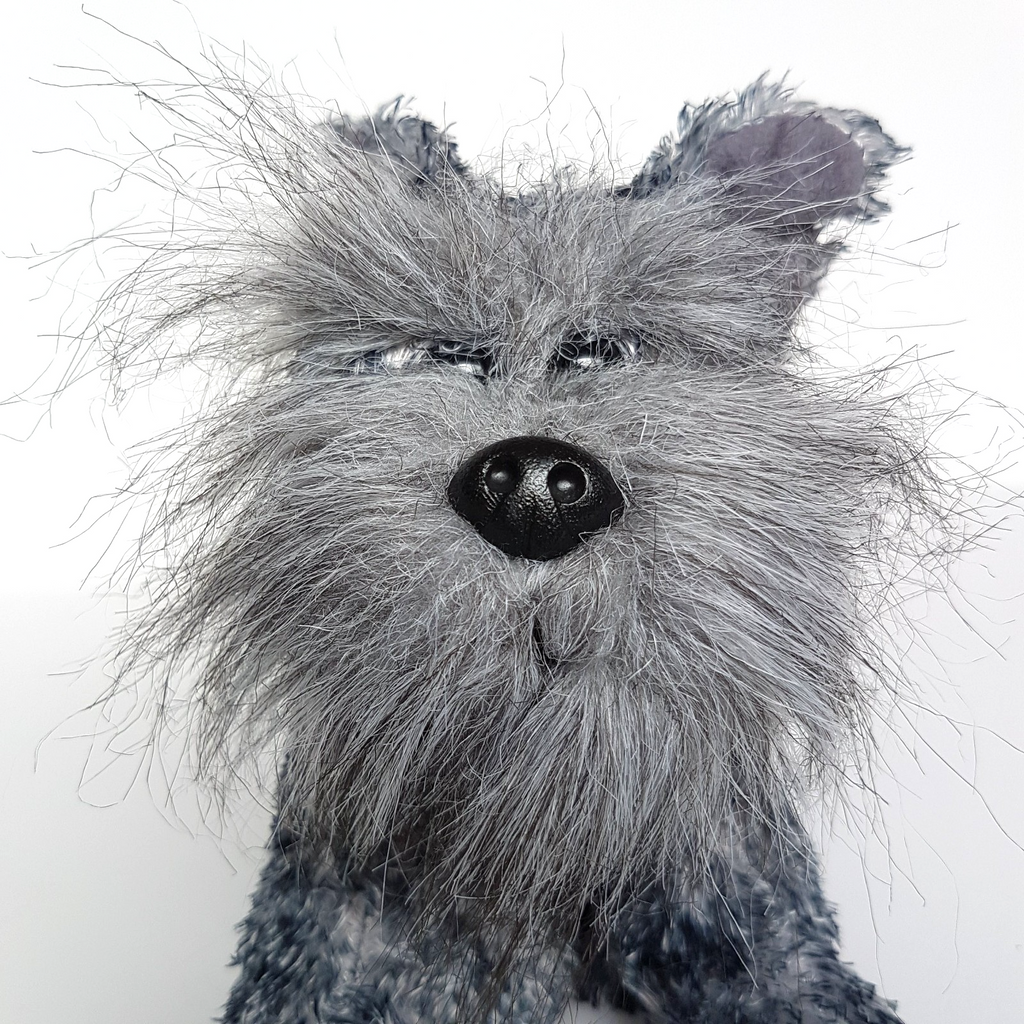 Tomfoolery SCOTTISH TERRIER MAX Dog Puppy 15cm Stuffed Animal Soft Toy Pet Grey7
