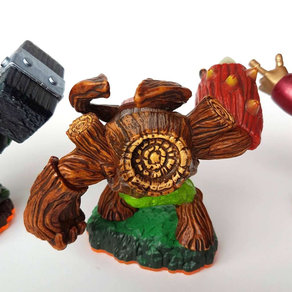 Skylanders GIANTS Crusher Tree Rex Bouncer 2012 Figure Gaming Orange Base10