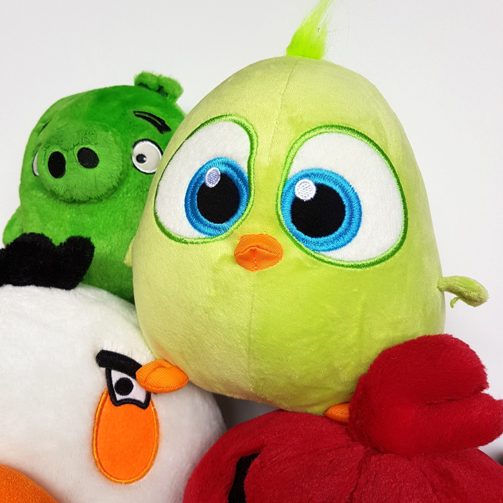 ANGRY BIRDS PLUSH LOT Stuffed Animal Red Matilda Pig Eagle Chuck Bird Soft Toy12