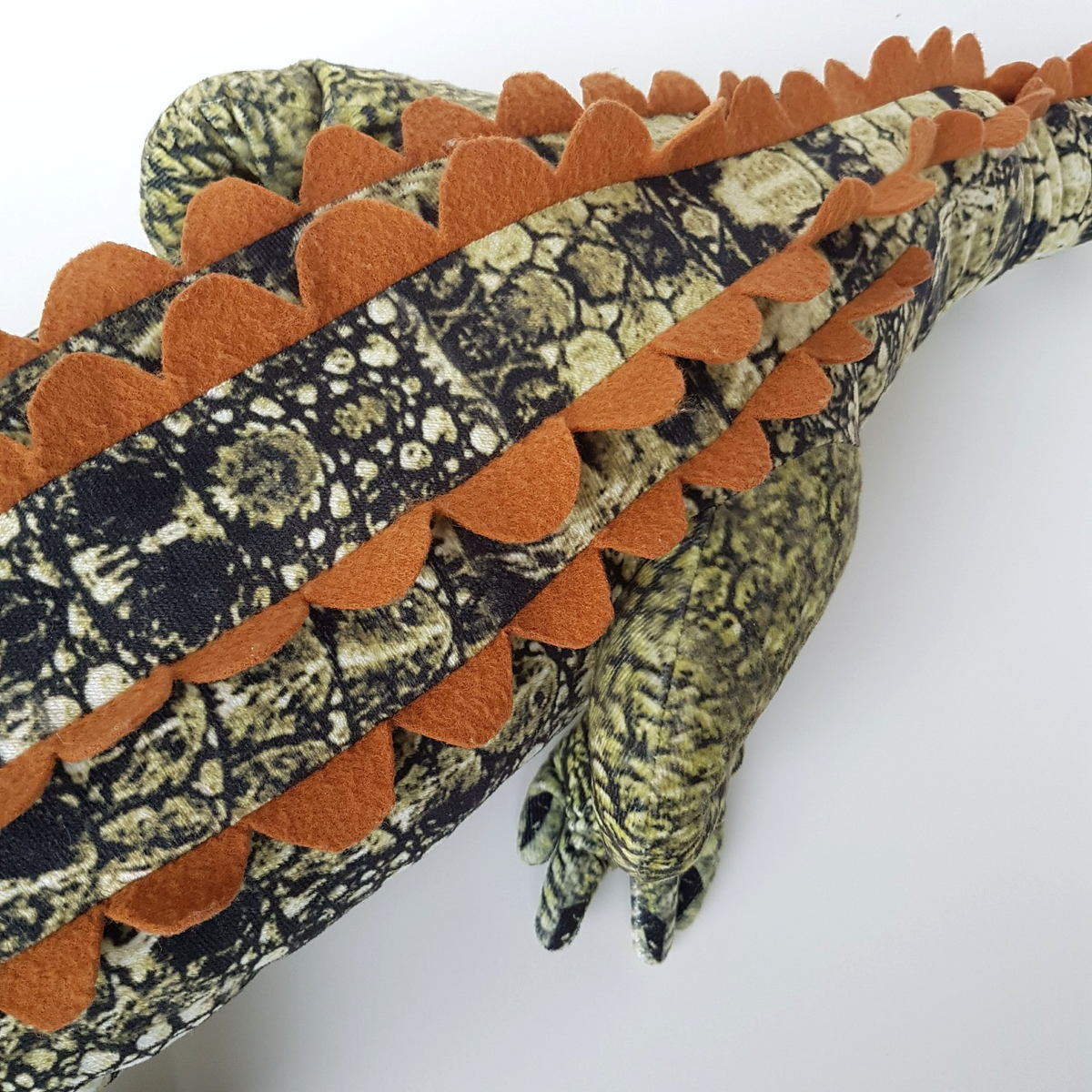 Realistic FRESHWATER CROCODILE Plush 100cm long Reptile Soft Toy Stuffed Animal3