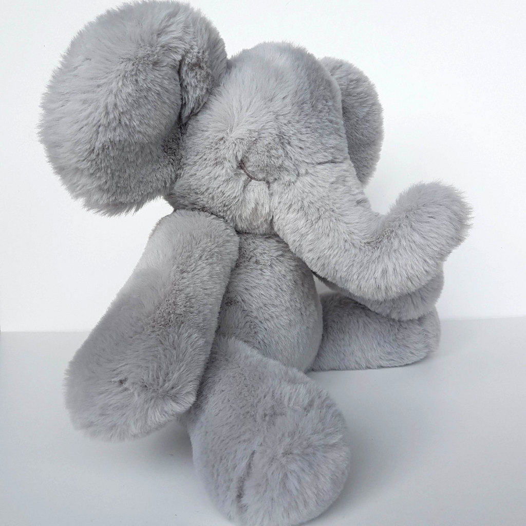 Baby Berry GREY ELEPHANT Lovey Plush Stuffed Animal Soft Toy Excellent Condition3