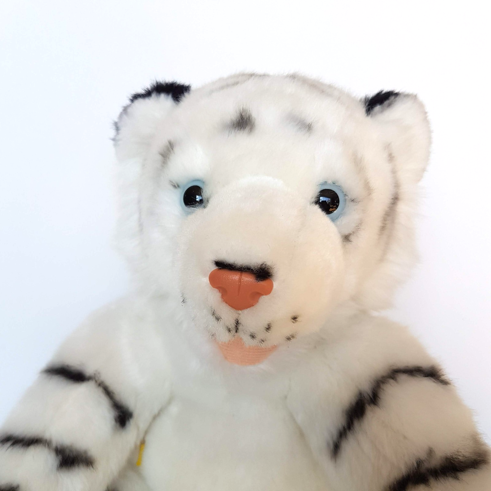 Build A Bear SIBERIAN WHITE TIGER Plush 2012 BAB Retired Stuffed Animal Soft Toy2