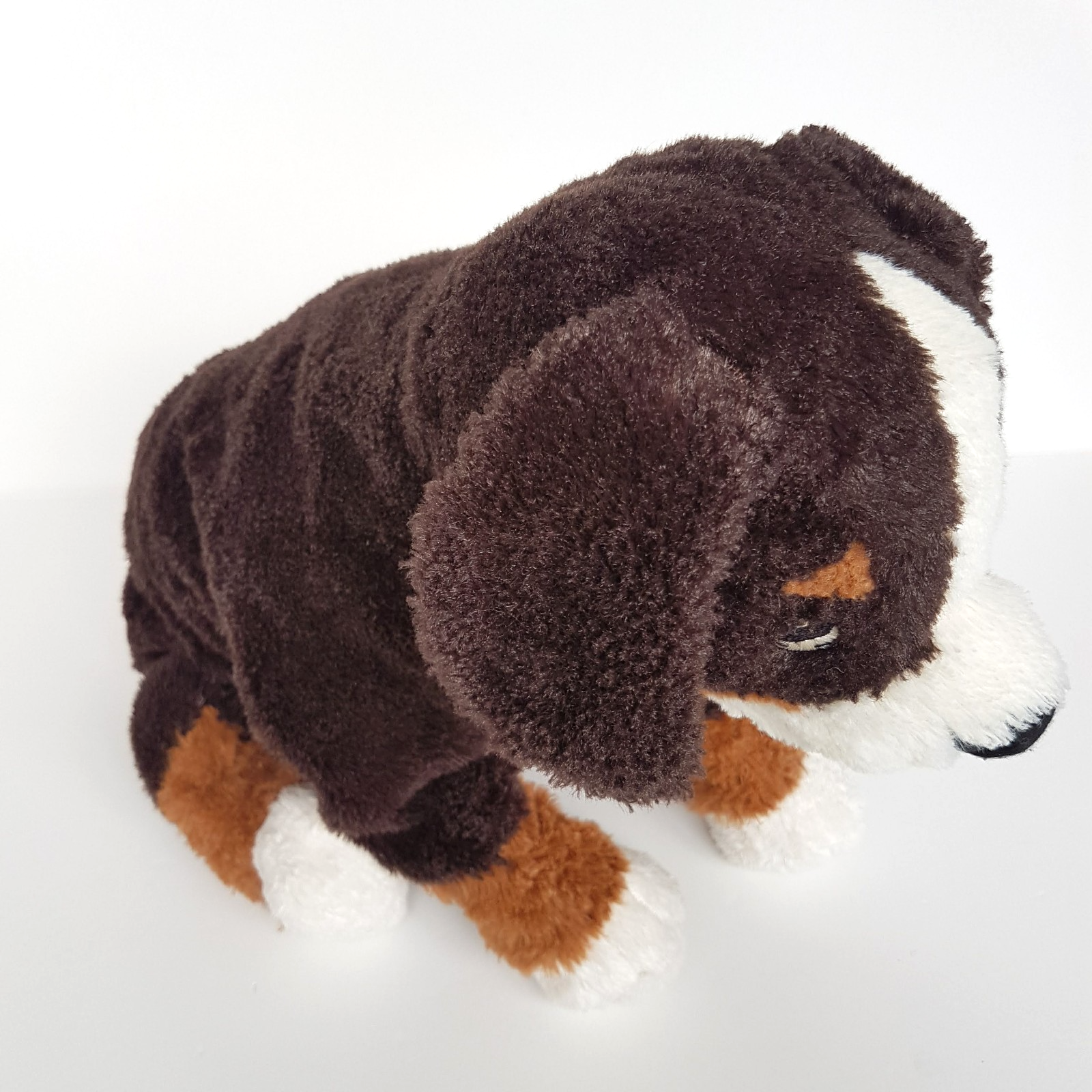 Ikea ST BERNARD DOG Puppy Plush 37cm Stuffed Animal Soft Toy HOPPIG Floppy EUC2